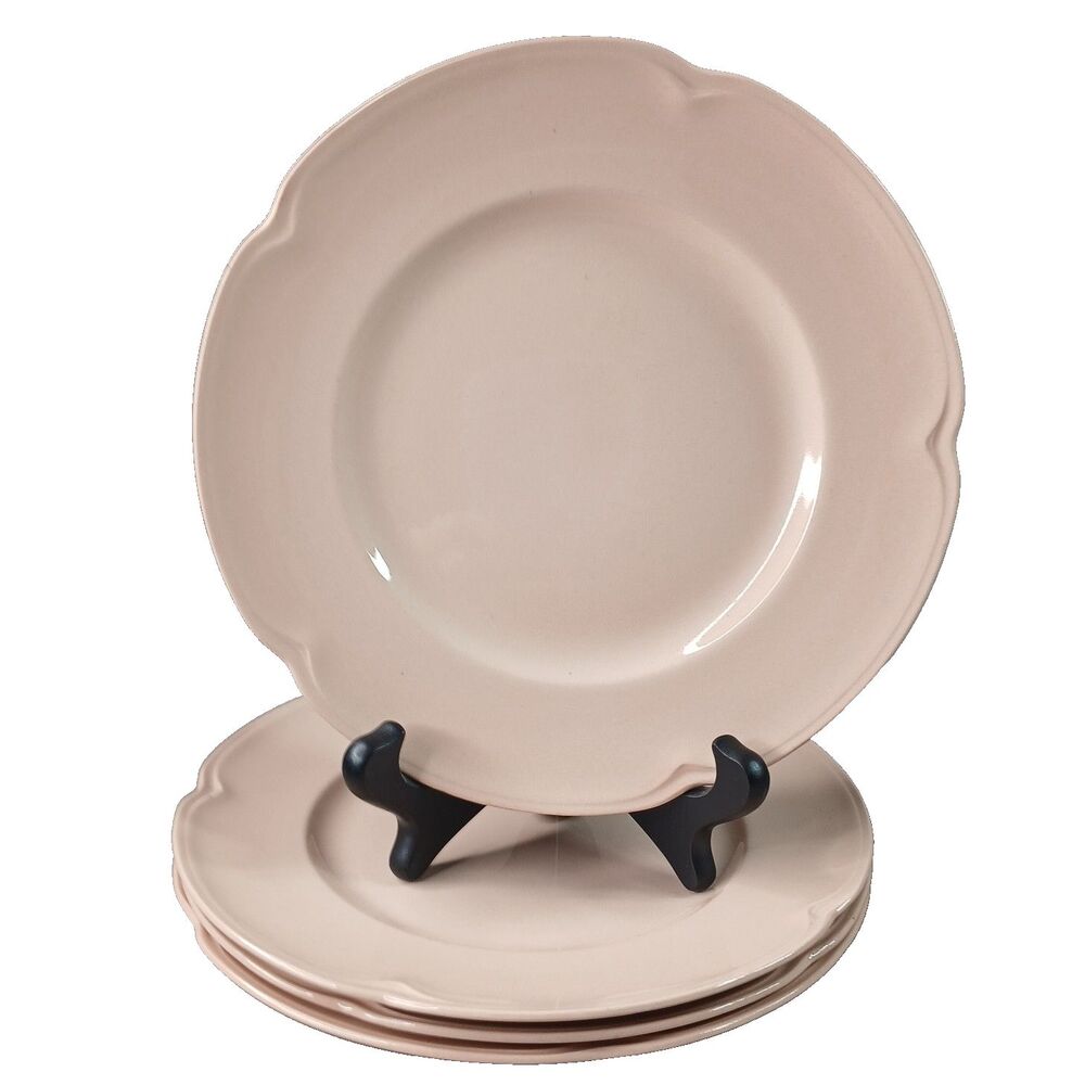 Johnson Brothers Rosedawn 4 Luncheon Salad Plates Vintage England 8" Ironstone
